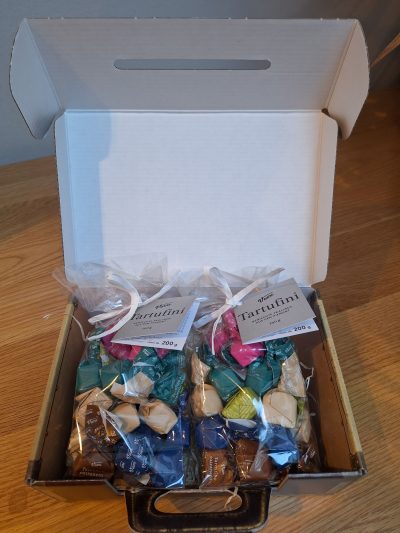 Tartufini dolci Misti 400g Präsentbox