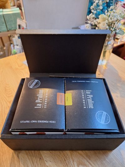 La Praline Box, Auswahl aus 8 Geschmacksrichtungen